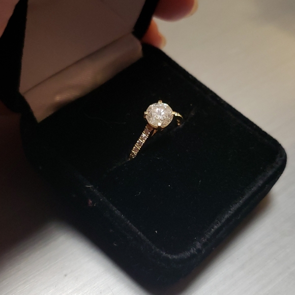 Natural Diamond Ring set 14k - Picture 12 of 16